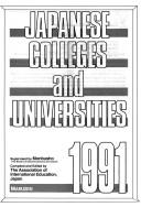 Cover of: Japanese colleges and universities