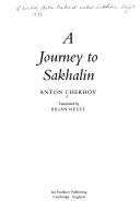 A Journey to Sakhalin (Ian Faulkner Publishing) by Антон Павлович Чехов