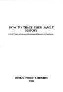 How to trace your family history