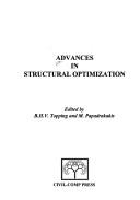 Cover of: Advances in structural optimization