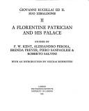 Giovanni Rucellai ed il suo Zibaldone. 2, A Florentine patrician and his palace