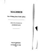 Mahgreb : new writing from North Africa