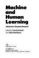 Machine and human learning : advances in European research