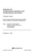 Cover of: Research in International Business and International Relations: China's Trade With the Industrialized Countries : Socio-Economic and Political Persp (Research ... Business and International Relations)