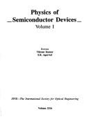 Cover of: Physics of semiconductor devices