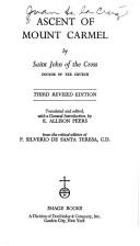 Cover of: Ascent of Mount Carmel by John of the Cross