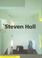 Cover of: Steven Holl.