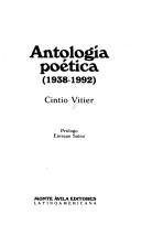 Cover of: Antología poética: 1938-1992