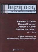 Neuropsychopharmacology : the fifth generation of progress : an official publication of the American College of Neuropsychopharmacology