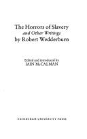 The horrors of slavery and other writings