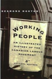 Cover of: Working people by Desmond Morton