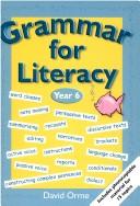 Cover of: Grammar for literacy. by David Orme