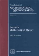 Records : mathematical theory