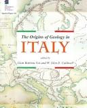 Cover of: The Orgins of Geology in Italy (Special Paper (Geological Society of America))