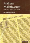 Cover of: Malleus maleficarum by Heinrich Institoris