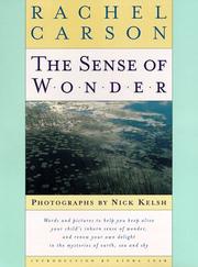The sense of wonder by Rachel Carson