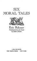 Cover of: Six moral tales