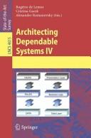 Cover of: Architecting dependable systems IV