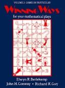 Winning ways : for your mathematical plays