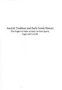 Ancient tradition and early Greek history by Mait Kõiv