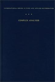 Cover of: Complex Analysis