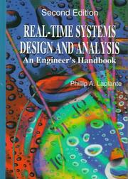 Cover of: Real-time systems design and analysis by Phillip A. Laplante