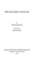 The Icelandic language