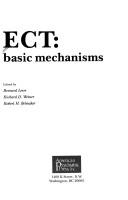 Cover of: ECT: basic mechanisms