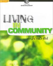 Cover of: Living in the Community As Jesus Did (Custom Discipleship)