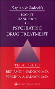 Cover of: Kaplan and Sadock's Pocket Handbook of Psychiatric Drug Treatment