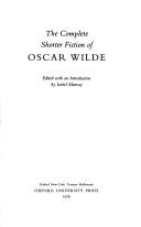 The complete shorter fiction of Oscar Wilde