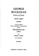 George Buchanan : prince of poets