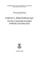 Cover of: Fabuły i "światopogląd": studia z historii polskiej powieści XIX-wiecznej