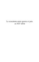 Cover of: Le scoutisme entre guerre et paix au XXe siècle