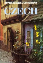 Cover of: Czech (Hippocrene Handy Extra Dictionary)