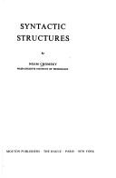 Syntactic structures by Noam Chomsky