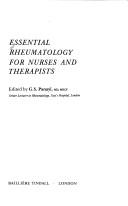 Essential rheumatology for nurses and therapists