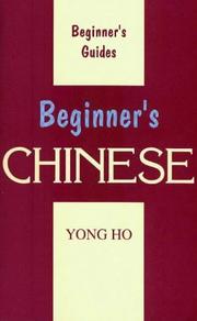 Cover of: Beginner's Chinese