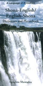 Cover of: Shona-English, English-Shona (ChiShona) dictionary and phrasebook