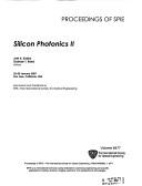Cover of: Silicon photonics  II: 22-25 January 2007, San Jose, California, USA