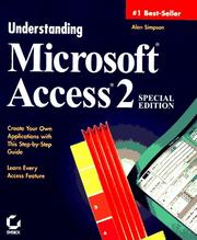 Cover of: Understanding Microsoft Access 2