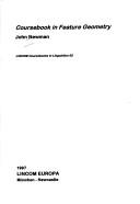 Cover of: Coursebook in feature geometry | John Newman