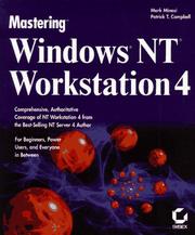 Mastering Windows NT workstation 4