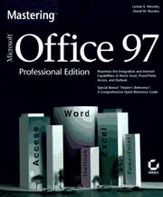 Cover of: Mastering Microsoft Office 97