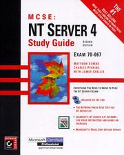 Cover of: MCSE--NT Server 4: study guide