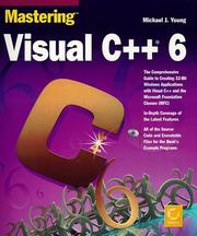 Cover of: Mastering Visual C++ 6