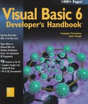 Visual BASIC 6 developer's handbook