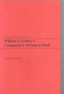 Cover of: William J. Gedney's comparative Tai source book