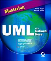 Cover of: Mastering UML with Rational Rose | Wendy Boggs