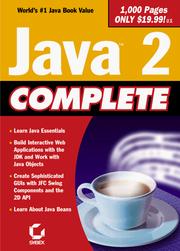 Cover of: Java 2 complete. by 